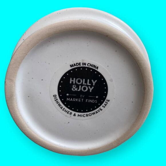 Merry Christmas Holly and Joy Stacking Cups with Rack, By Market Finds - Picture 5 of 7